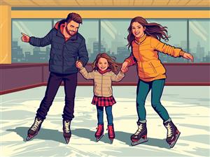 ice skating